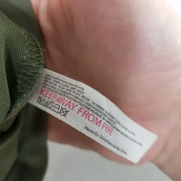 Free People Intimately Olive Green Top Size S - Picture 4 of 4